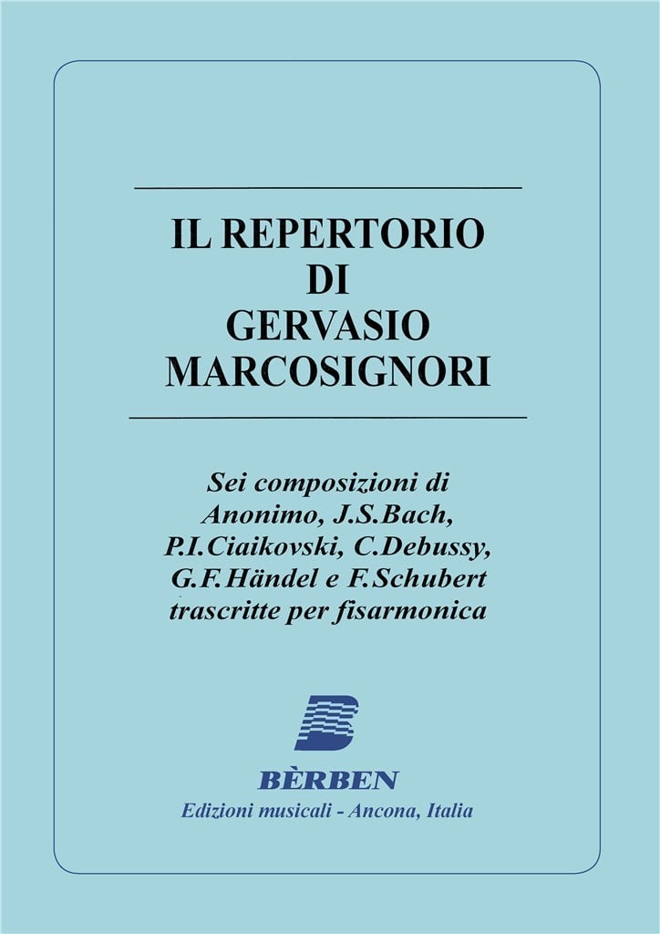 Il Repertorio Di Gervasio Marcosignori